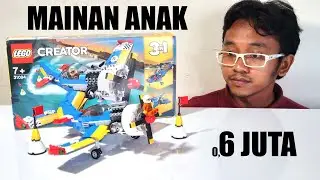 PESAWAT TAPI KAYAK BURUNG | LEGO Creator 31094 Unboxing, Speed Build, Review (Part 1)