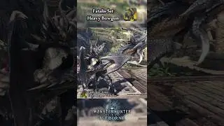 Fatalis Set - Heavy Bowgun [MHW: Iceborne] #heavybowgun #monsterhunter