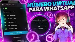 COMO CRIAR N&Uacute;MERO VIRTUAL PARA WhatsApp sem CHIP | N&uacute;mero Fake para WhatsApp 2026 (passo a passo)✅