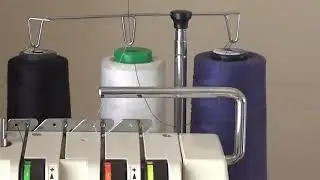 how to thread on Singer 14 u132 overlocker