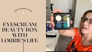Shopping blind:  Eyescream Beauty Box makeup monthly subscription box unboxing, and review ￼￼