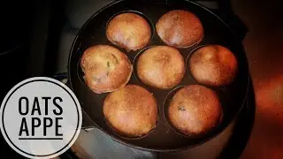 Instant Oats Appe | Healthy low oil breakfast Recipe| कम तेल से बनाये हेल्दी नाश्ता