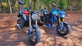 Elas tem praticamente O MESMO PREÇO, qual comprar ?? Comparativo: GSX-S750 e CB 650R