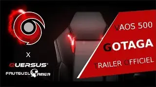 Trailer officiel fauteuil gamer QUERSUS VAOS 500 ed GOTAGA