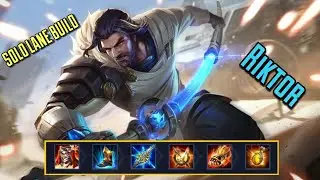 RIKTOR SIDE TOP BUILD | AoV | 傳說對決 | RoV | Li&ecirc;n Qu&acirc;n Mobile