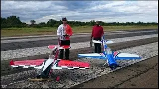 RC Aerobatic Demonstration Flights at Brits Aerodrome (720HD)