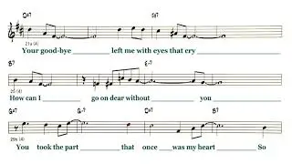 All of Me - ( Bb Instrument ) Reference sound
