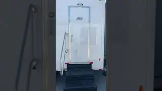 Scotties Potties #restroom trailer #luxury restroom #air conditioned trailer bathroom