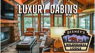Disney's Wilderness Lodge Cooper Creek Luxury Cabin Tour!