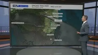 Smoke from Everglades brush fires drifts over Fort Lauderdale, western Broward suburbs
