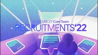 GDSC MBCET Core Team Recruitments '22 Promo