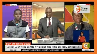 One on One with KCPE top students, Robinson Makokha and Lewis Otieno