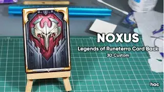 NOXUS Card Back | Legends of Runeterra 3D Custom