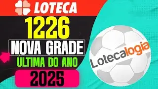 LOTECA 1226 NOVA GRADE SAIU EM 2025 LOTECA 1226 &Oacute;TIMO PR&Ecirc;MIO PALPITES ANALISES NO CANAL LOTECA 1226