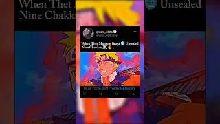 Jiraya Unsealed Nine Tails Chakara 🔥☠️ #narutoedit #narutoanimeshorts #shorts #narutoshippudenshort