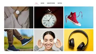 How To Create a Portfolio Filter Gallery using HTML CSS & Vanilla JavaScript| Filterable Gallery