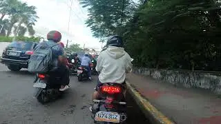 Morning Rush Hour Bike Tour 4K | Mandaue City Cebu Philippines 🇵🇭 PART 13