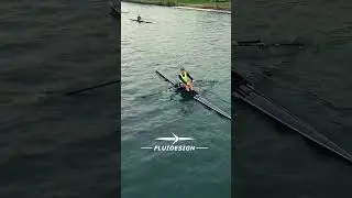 Fluidmax Single Scull   #boatbuilder #fluidesign #rowing #rowingboat