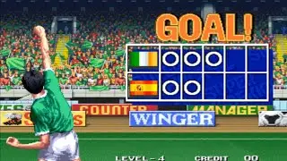 Ireland - Super Sidekicks 2 Longplay - Arcade 072