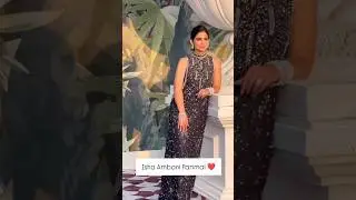 Isha Ambani&rsquo;s Billion-Dollar Modeling Look 💎 | Every Dress Screams Luxury
