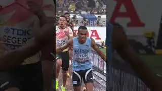 HISTORIC gold for Botswana in men's 4x400m ❤️ #worldathleticschamps #botswana #history #sports