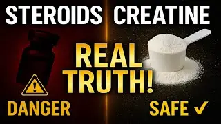 Anabolic Steroids vs Creatine Monohydrate | Fake Natty Ka Asli Sach Exposed!