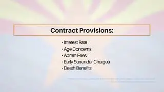 Annuity Contract Provisions