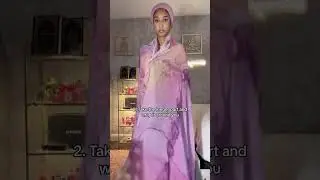 Sudanese Toub Tutorial , how to tie Sudanese Toub #toub #sudan #sudanclothing #hijabi