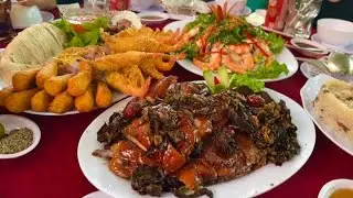 Ăn đám giỗ miền Tây nhà bà con đãi ăn nhiều món ngon hấp dẫn 