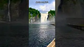Montmorency Falls Quebec #tour #waterfall