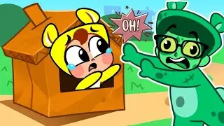 Cardboard & Zombie World 🌎🧟&zwj;♂️ Fun Spooky Adventure | Cartoons & Nursery Rhymes