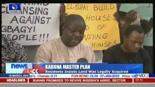 Kaduna Master Plan: Gbagyi Residents Protest Govt's Planned Demolition