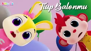 Tiup Balonmu ♪ Balonku ada lima ♪ Lagu Balonku original Untuk Anak dan Balita ♪ BabyZu