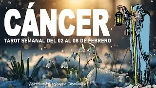 CANCER ♋ ¡ACEPTA ESTO Y TU VIDA SE DARÁ LA VUELTA! ♋ 💗💖💝 TAROT SEMANAL 🌟 02 - 08/02 Amor Trabajo Din