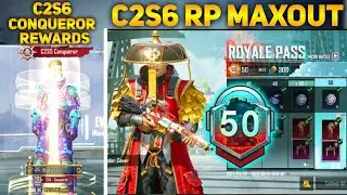 OMG 😱 C2S6 REWARDS & C2S6 M11 ROYAL PASS FULL MAX OUT - Bgmi RP Max Out @shadyislive1441