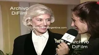 Amalia Lacroze de Fortabat en reportaje con Marcela Coronel 1996