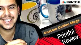 Custom Coffee Mugs: Printful Product Review (Make Mugs With Your Art on Them) Art Product Ideas