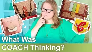 These Coach Bags Are Shameful: Roasting Coach Reloved Upcycled Bags || Autumn Beckman
