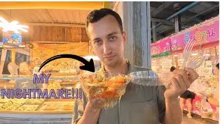 STREET FOOD CHALLENGE IN PATTAYA! STRANGER DECIDES WHAT I EAT(BAD IDEA!?)🇹🇭