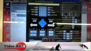 Калибровка рельсовой камеры видеонаблюдения - SensorRail III от American Dynamics
