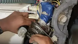 #short #washing machine spin motor How to remove at home