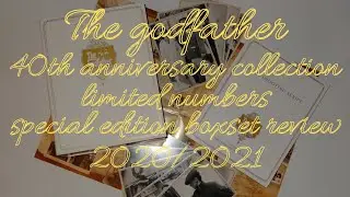 THE GODFATHER 40TH ANNIVERSARY *LIMITED NUMBERS* SPECIAL EDITION BOXSET REVIEW 2020/2021