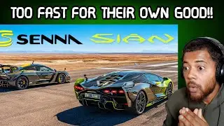 McLaren SENNA vs Lamborghini SIAN *AWD VS RWD* Drag Race | Reaction