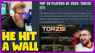 fl0m Reacts to torzsi as HLTV's Top 17 Player of 2025