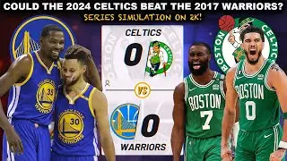 2024 Celtics VS 2017 Warriors Finals Series Simulation on NBA2K!! (Live Games)