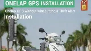 Best GPS onelap Activa scooty installation without wire cutting#trending#youtubeshorts#explore 