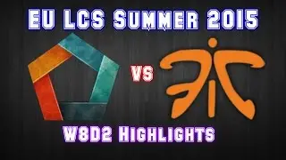 Elements vs Fnatic - HIGHLIGHTS - EU LCS Summer 2015 - W8D2 - League of Legends