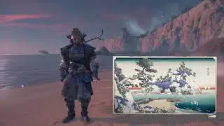Ghost of Tsushima Get to Blue Flowers Island