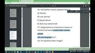 GDP PHYSICS EXPERIENCE MOST REPEATED MCQS