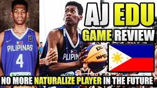 AJ Edu Game Review | 17 Year Old Gilas Prospect | Dunks, Handles, ETC. ᴴᴰ